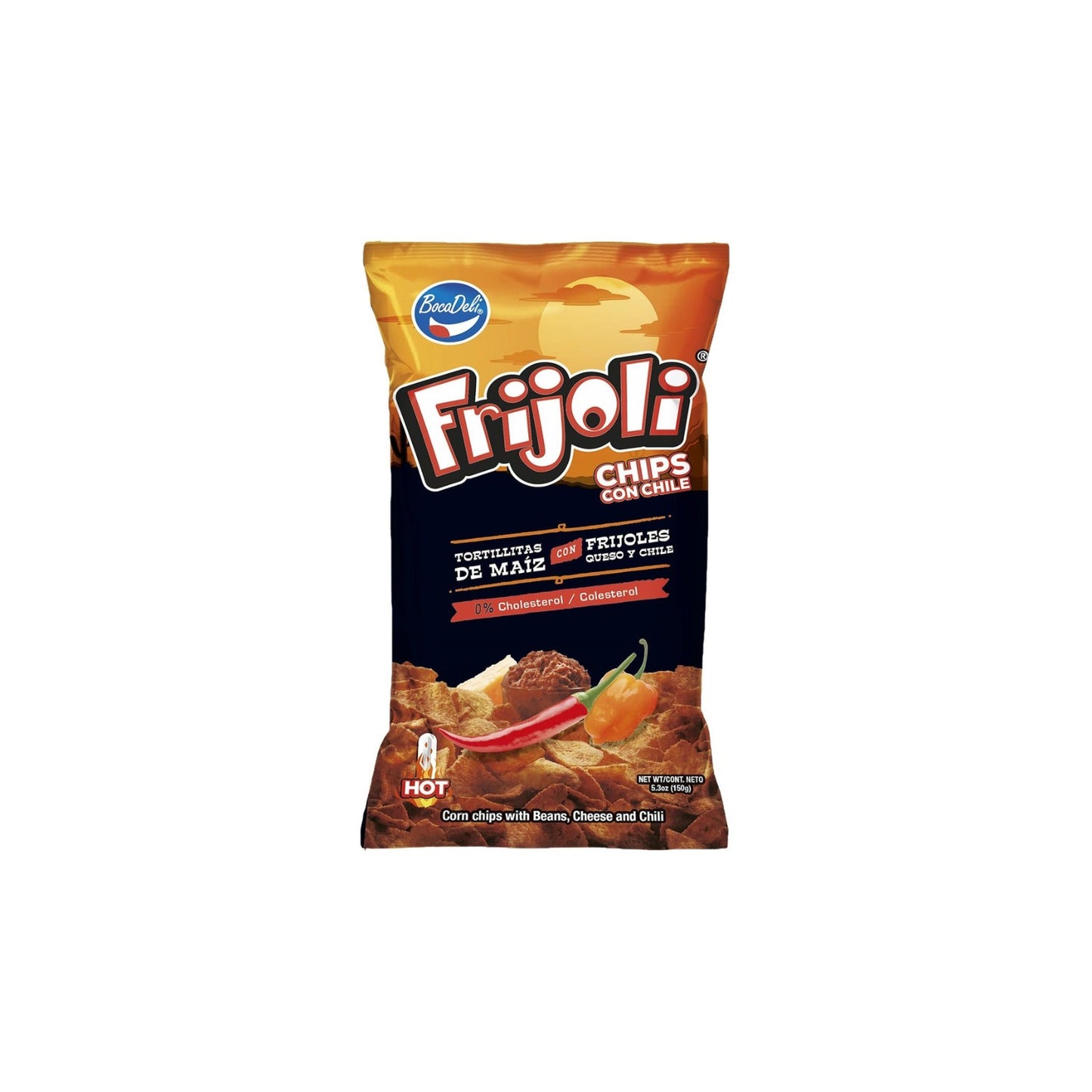 Frijoli Chips con Chile Bocadeli