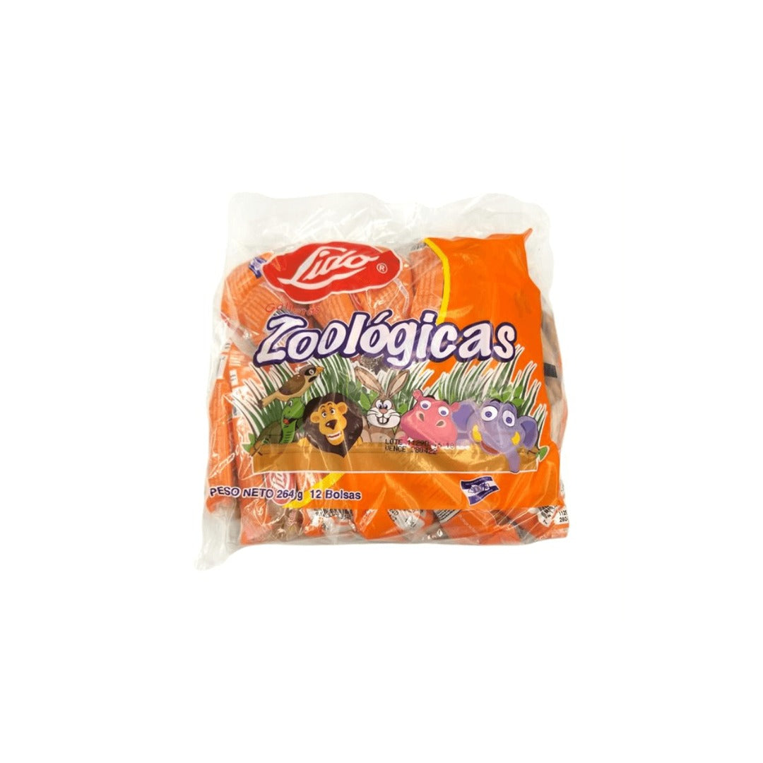 Galletas Zoológicas Lido Pack 12 Unidades