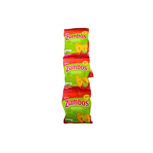 Zambos picositos x Tira de 12 Unidades
