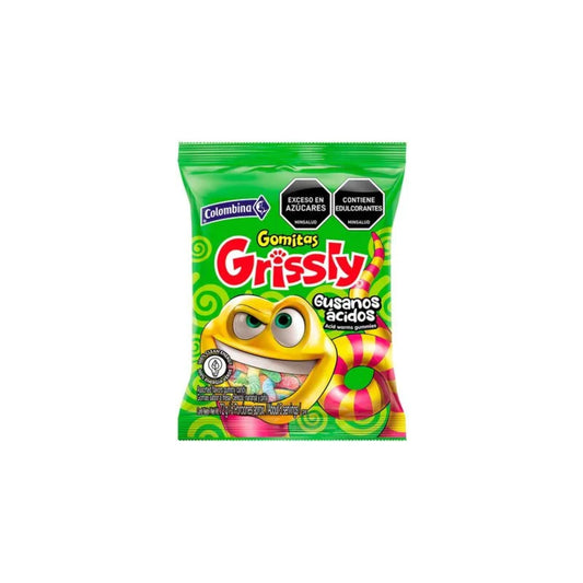 Gomitas Gusanitos Ácidos Colombina