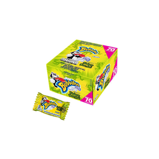 Bubbaloo Mora Azul/Reto Ácido Caja 70 Unidades