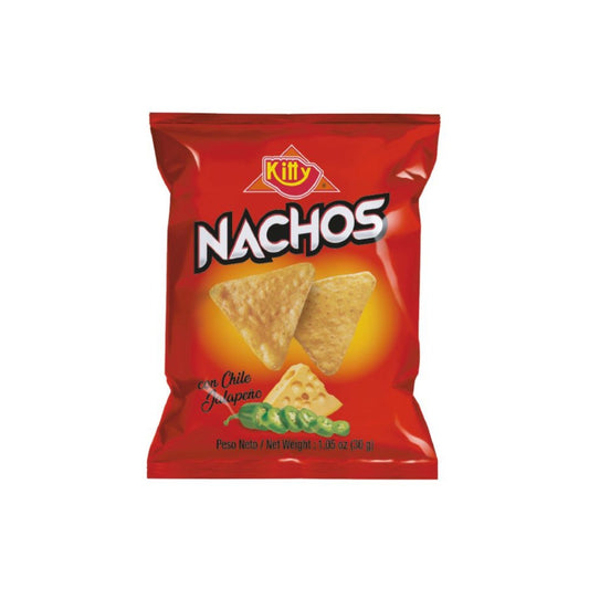 Nachos sabor Chile Jalapeño Kitty 30g