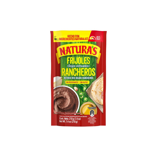 Frijoles Rojos Volteados Rancheros Natura’s 210g