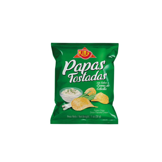 Kitty Papas Sabor a Crema de Cebolla 30g