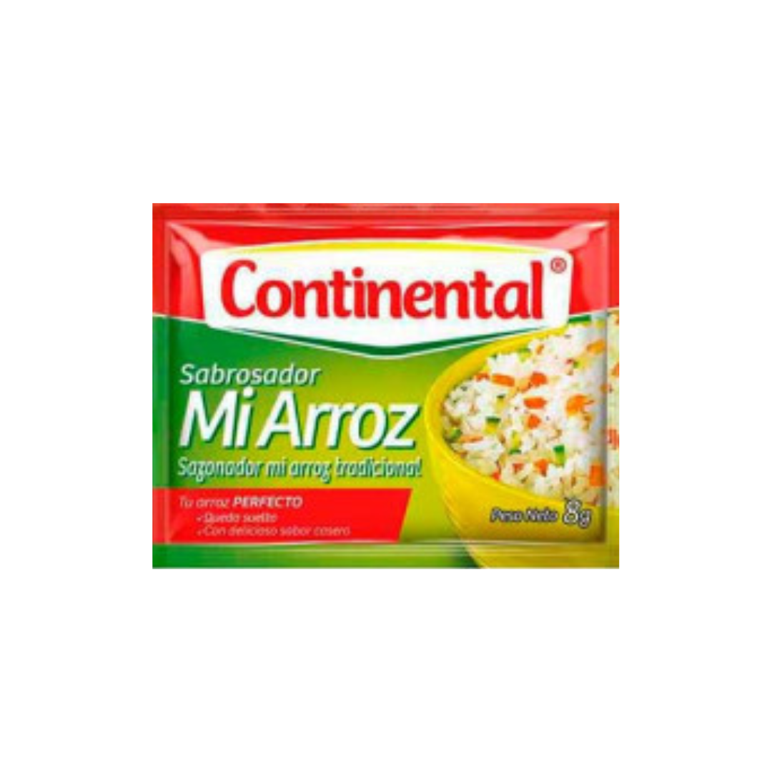 Caja Consome Continental Mi Arroz 36 Unidades