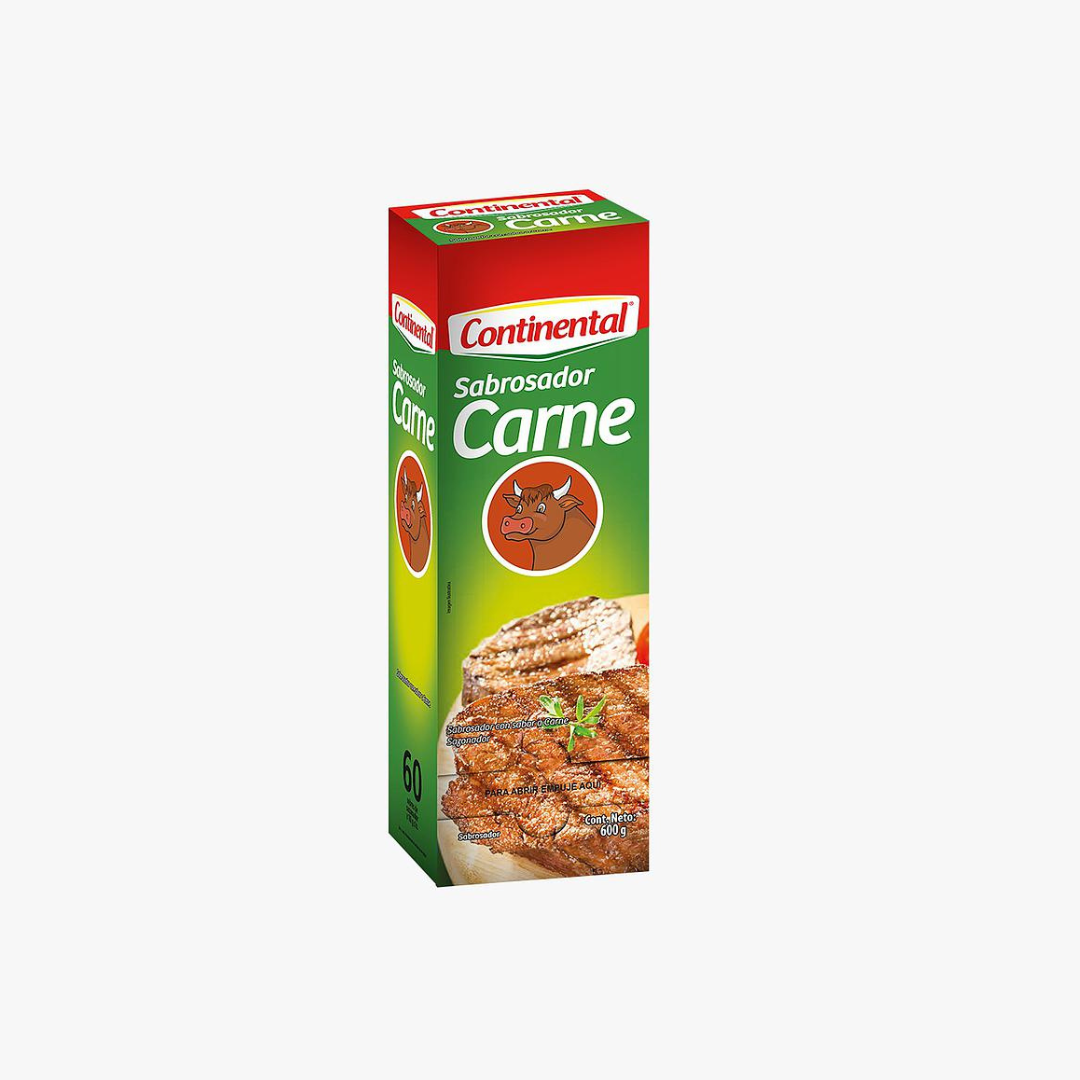 Caja Consome Continental Carne 60 Unidades