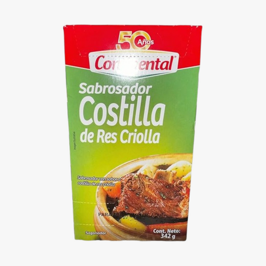 Caja Consome Continental Costilla de Res 35 Unidades