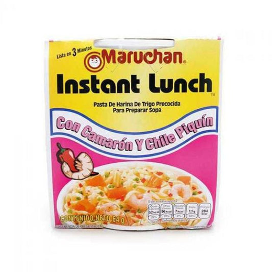 Maruchan con Camarón y Chile Piquín