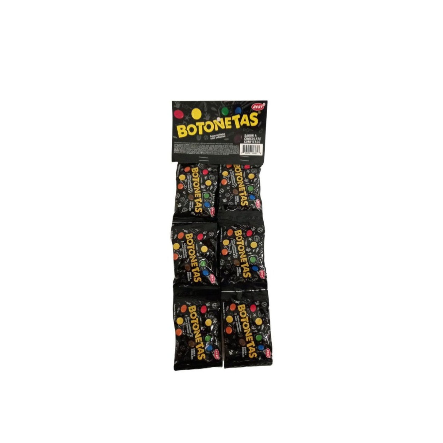 Botonetas Chocolate Best 12 Unidades
