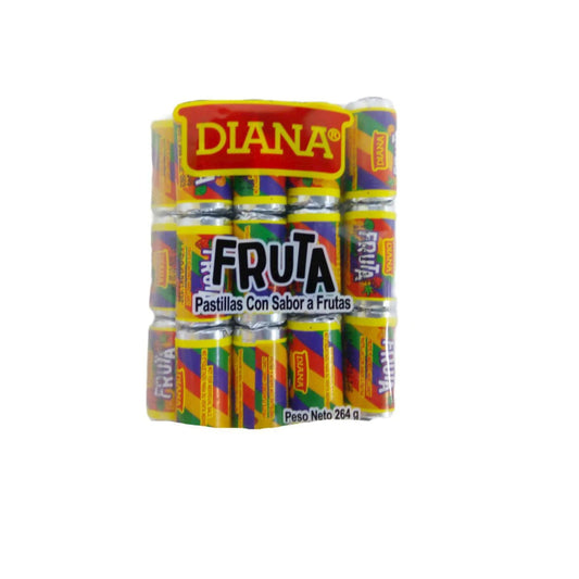 Gallitos Frutales Diana 24 Unidades