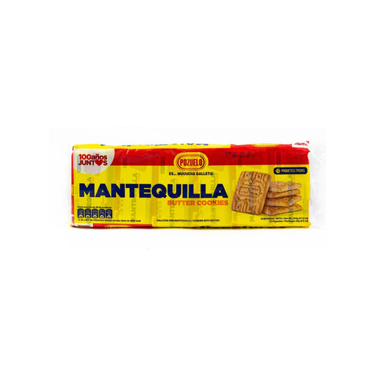 Pack Galletas Mantequilla Pozuelo 12 Unidades