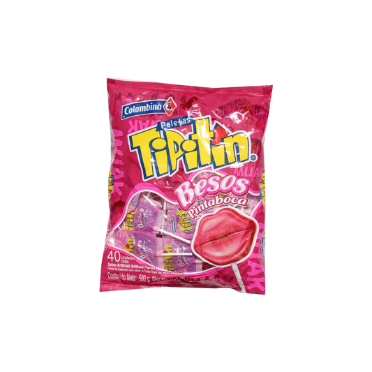Paleta Tipitin Beso 24 Unidades