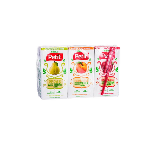 Jugos Petit  pack surtido 6 Unidades