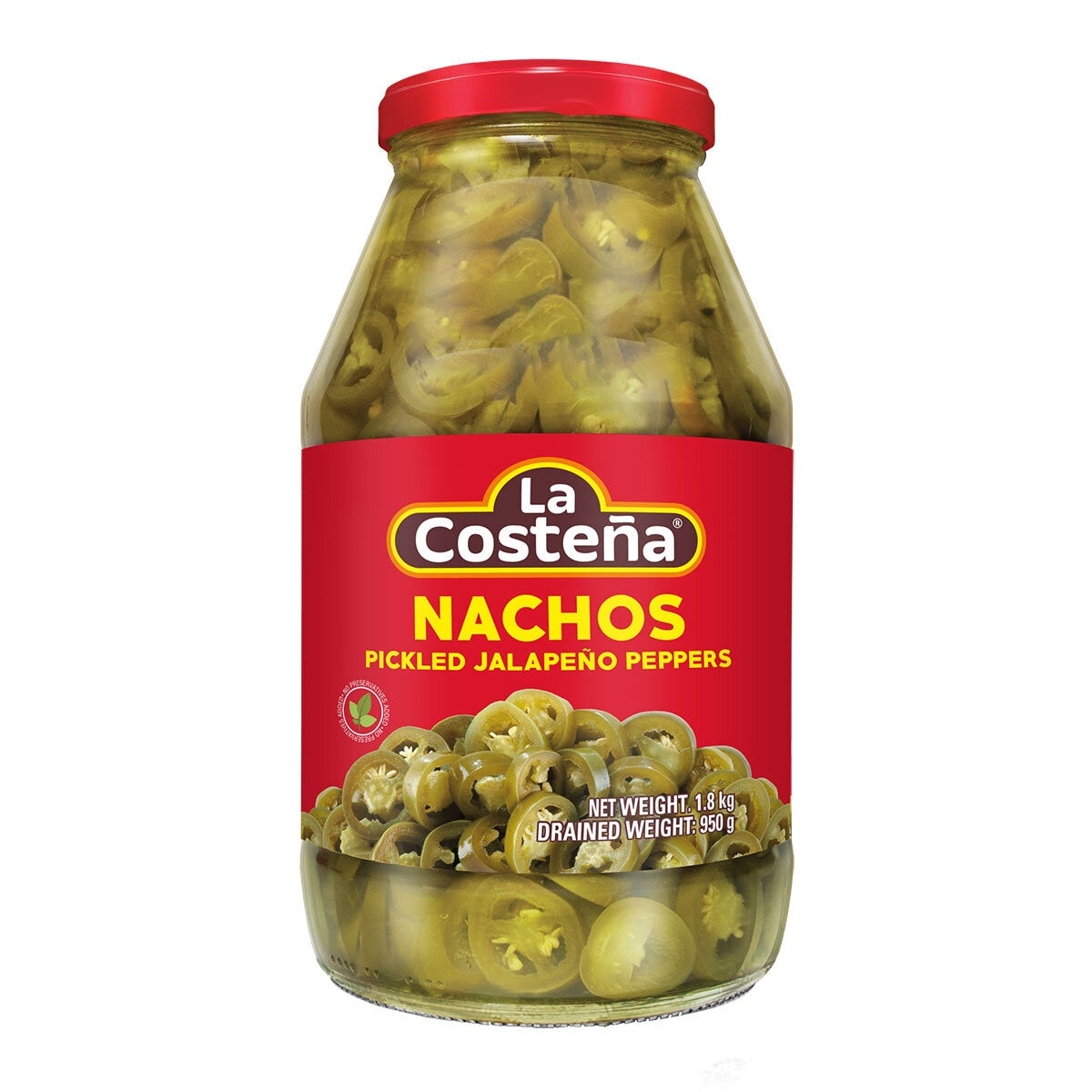 Jalapeños La Costeña 1.8kg