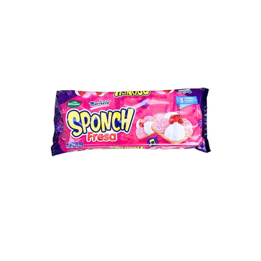 Pack Sponch Fresa Marinela 5 Unidades