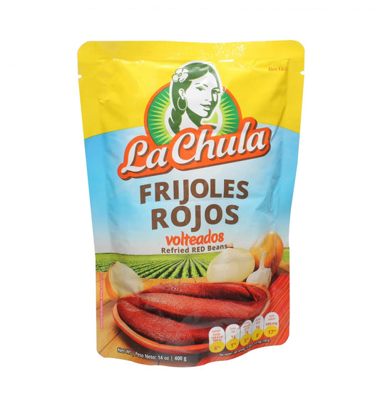 Frijoles Rojos Volteados La Chula 227g