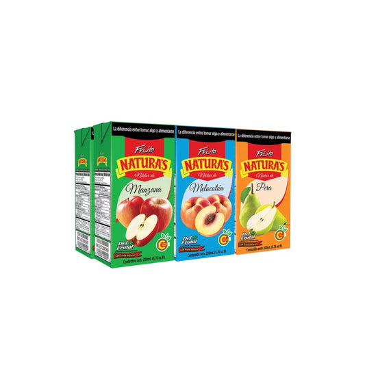 Jugos Natura’s pack surtido 6 Unidades